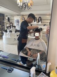 点击看大图 -唐风采假发补发定制