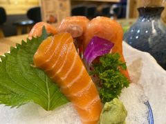 三文鱼刺身-花道寿司(萧山万象汇店)