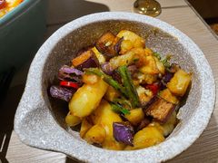 土豆烧茄子-望蓉城·古法酸菜鱼·川小馆(金桥国际店)