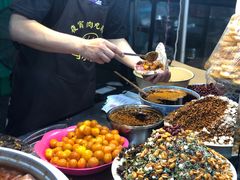 -清真马乐贝腊牛肉蛋黄菜夹馍(马蓉洒金桥店)