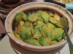 咸蛋黄啫苦瓜煲-惠食佳(滨江大公馆店)