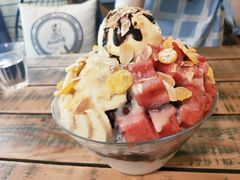 红豆水果刨冰-Cafe Alice咖啡爱丽丝(奥城店)
