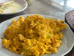 香葱炒山鸡蛋-崂山水果园农家宴(泉水鸡店)