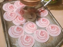 一米长盘猪五花-犟牛家·榴莲烤肉(五棵松店)