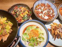 一个锅巴和时蔬-薇酌饮·陕西菜(南门外店)