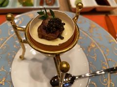 鹅肝黑鱼籽蒸蛋-和·铁板烧·OMAKASE(望京昆泰嘉晟酒店)