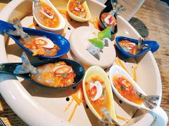泰式虎虾刺身-喜越泰莱·泰越料理(海逸新天地店)