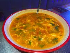 番茄疙瘩汤-很久以前羊肉串(南京路第一百货店)