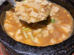 石锅鸡汤豆腐-绿茶餐厅(松江万达店)
