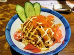赤焰帝皇蟹脚金枪鱼盖饭-二丁目食堂(铁西星摩尔店)