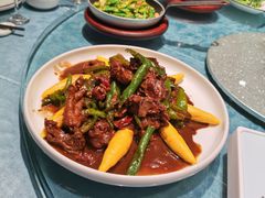 -海派美食·家宴海鲜青岛菜·石锅鲽鱼头(东方城店)