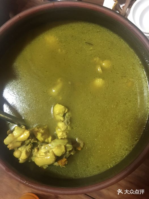 德天丽水风味馆黄姜土鸡汤图片 - 第1张