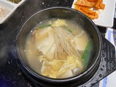 嫩豆腐汤-青松馆韩国料理(香港中路佳世客店)