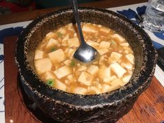 石锅鸡汤豆腐-绿茶餐厅(王府井永宁门店)