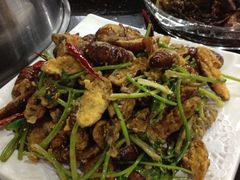 干煸蚕蛹-三千里韩式炭火烤肉(南八马路店)