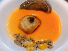 蟹粉虾汤蛋羹黑鱼籽蒸鲍鱼-蟹榭·本帮江浙菜·蟹宴(五角场合生汇商场店)