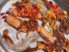 巴西烤肉-绿岛港轩海鲜烤肉涮锅自助餐厅