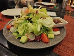 现切混合蔬菜沙拉-WOLFGANG PUCK KITCHEN & BAR(迪士尼小镇店)