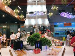 自助取餐区-蓝珊甄选海鲜自助·火锅大排档(近阿那亚店)