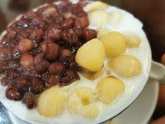 莲子红豆椰子炖奶-民信老铺(双皮奶博物馆店)