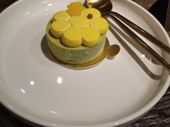 抹茶蛋糕-喜洲吧·江畔老船厂·庭院餐厅(喜临院店)