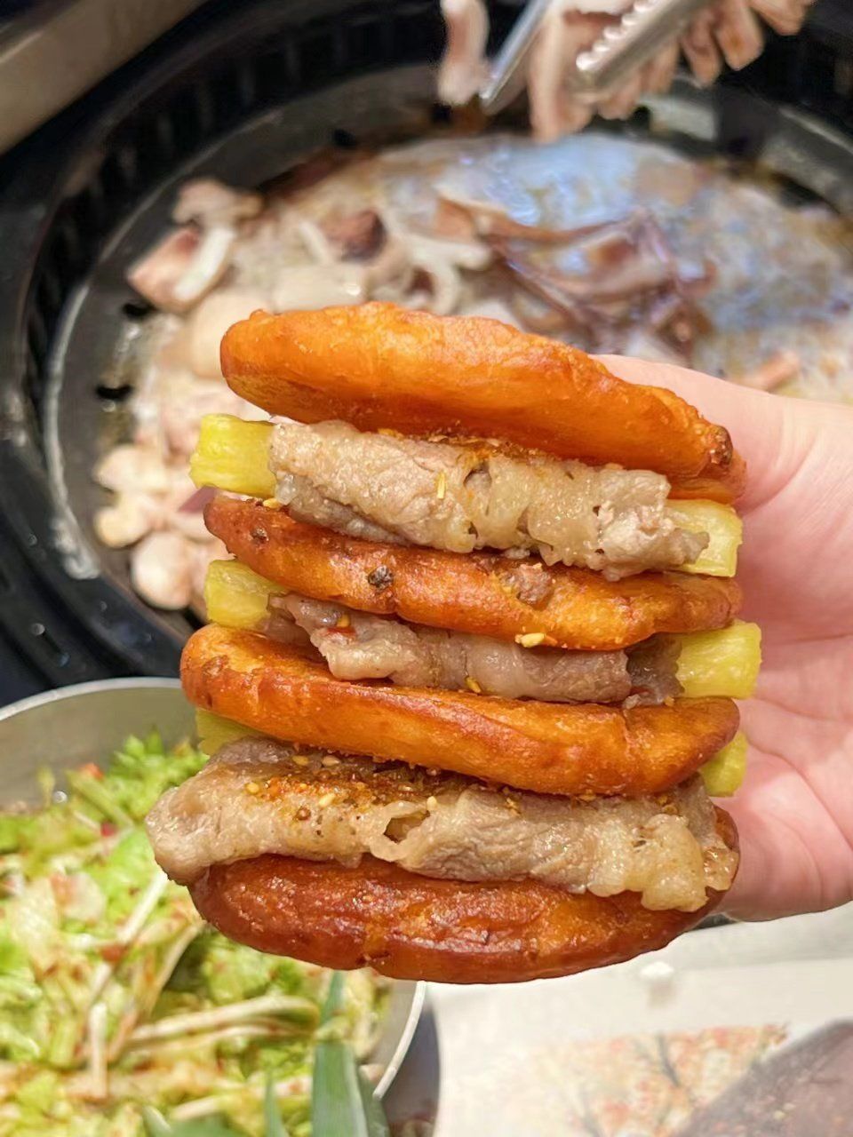 超级炸裂的韩国首尔烤肉