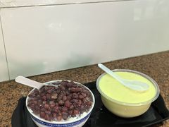 冻双皮奶+红豆-百花传统甜品店(原址店)