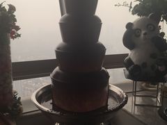 巧克力喷泉-339旋转餐厅(天府熊猫塔店)