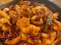 辣炒芝士鸡爪-包装马车·韩国料理·포장마차