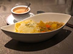 咖喱牛肉蛋包饭-杨桃院子咖啡吧(中华红墨店)