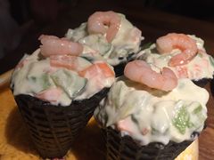 虾仁牛油果蛋筒-嘉禾·悦享餐厅(八方汇店)