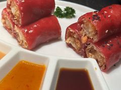 红米脆皮鲜虾肠-蝴蝶里·粤菜·点心(滨江龙湖店)