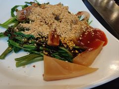 槟城鱿鱼蕹菜-马来西亚美食街