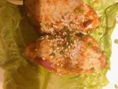 蒜香鸡翅中-胖记烤肉(江汉路店)