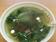 牛肉粉丝汤-小姜锅贴(凤凰街店)
