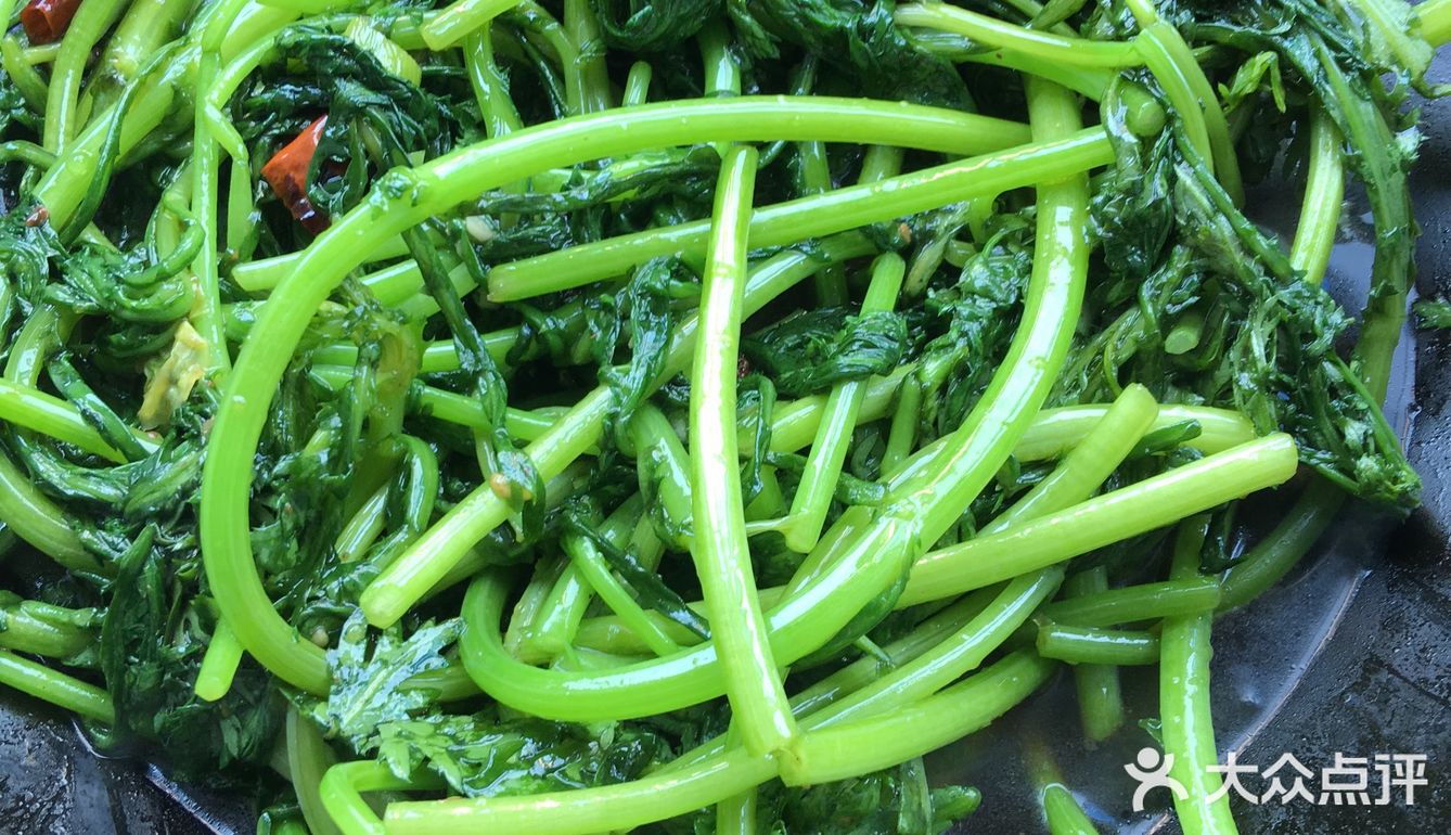 自己动手丰衣足食之爆炒茼蒿