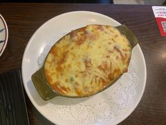 马苏里拉芝士焗猪扒饭-标记Jane's kitchen(平桥直街店)
