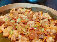 荷叶牛肝菌蒸清远鸡-宝丽轩中餐厅BAOLIXUAN