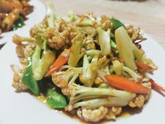 炒菜花-高家大院烤全羊