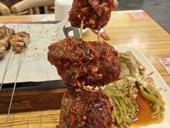 香辣油边串-柳叶刀烧烤(北大清华店)