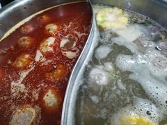 鸳鸯锅底-潮汕美牛肉丸火锅店(天宁寺店)