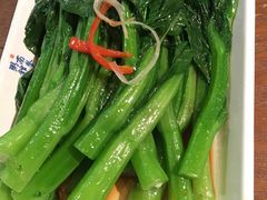 白灼广东菜心-南拳十三姨·潮汕砂锅粥(世纪金源店)