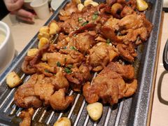 炉火烤五花肉-吕氏疙瘩汤·海鲜新鲁菜(凯德mall新都心店)