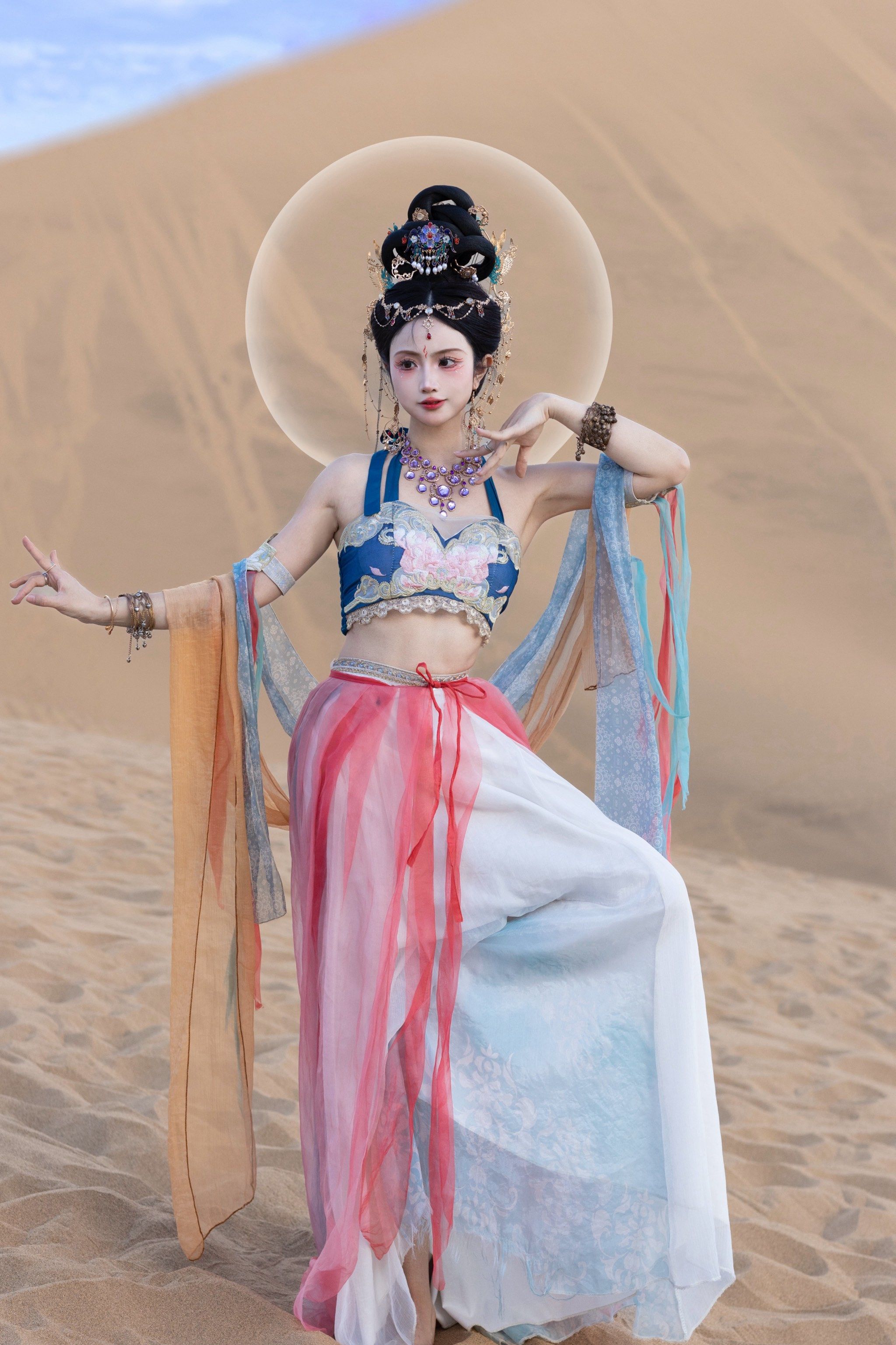 飞天妆造才是敦煌特产吧