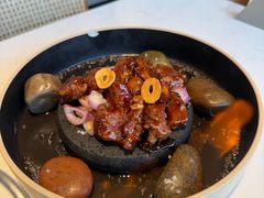 金蒜脆皮牛肉粒-避风塘·老港味餐厅(虹口龙之梦店)