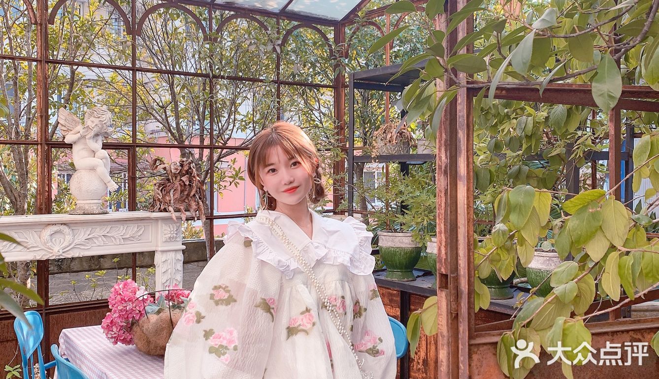 一整个露台花园🌷宝藏咖啡店🍮