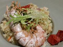 蘑菇奶油大虾烩饭-打趸BTC·Breaktime cafe(北京路店)