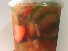 草莓柠檬茶-大葱柠檬茶scallionlemontea(中山八路富力店)