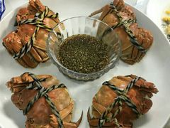 -七的湖·晚芳亭·阳澄湖农家菜·大闸蟹(莲花岛店)