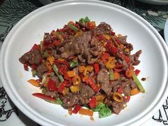 辣炒黄牛肉-胖鱼头·南京菜·河景餐厅(夫子庙店)